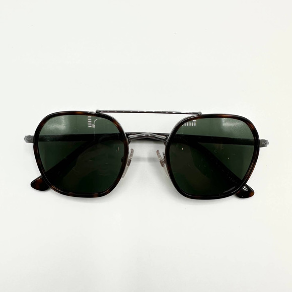 Persol 2480-S 513/31 Silver Havana w/ Gray Polarized Lens Sunglasses 50-22-145 - Picture 2 of 6